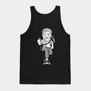 Hipster Skater Tank Top